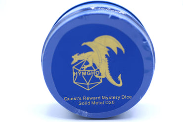 Hymgho Premium Dice - Quest's Reward Mystery Dice - Solid Metal D20s