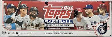 2022 Topps Factory Set Baseball Box (Red)