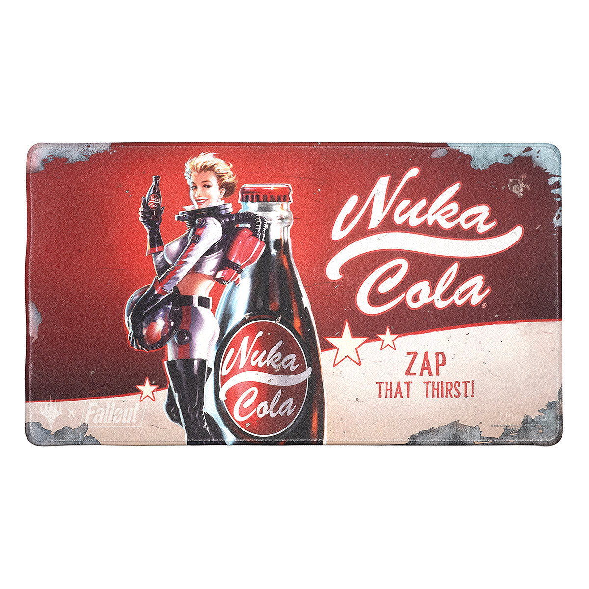 Ultra PRO: Playmat - Fallout (Nuka Cola Pinup Holofoil)