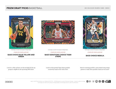 2023-24 Panini Prizm Draft Picks Choice Basketball Hobby Box