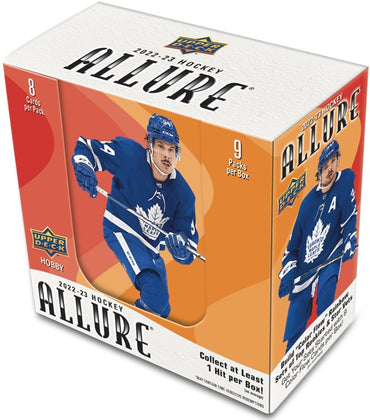 2022-23 Upper Deck Allure Hockey Hobby Box and Packs  (Oct 11, 2023 Release)