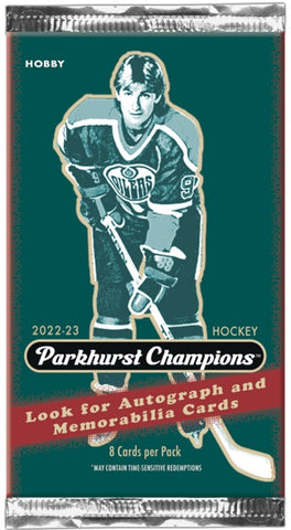 2022-23 Upper Deck Parkhurst Champions Hockey Hobby Box and Packs  (Mar 20, 2024 Release)