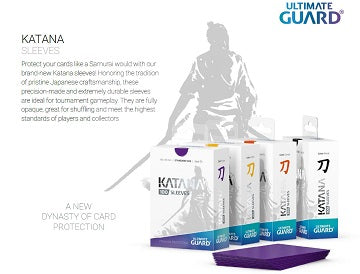 Ultimate Guard: Katana Sleeves - Standard Size- Various Colours (100 Count)