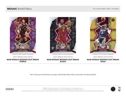 2021-22 Mosaic Basketball Fast Break Hobby Box