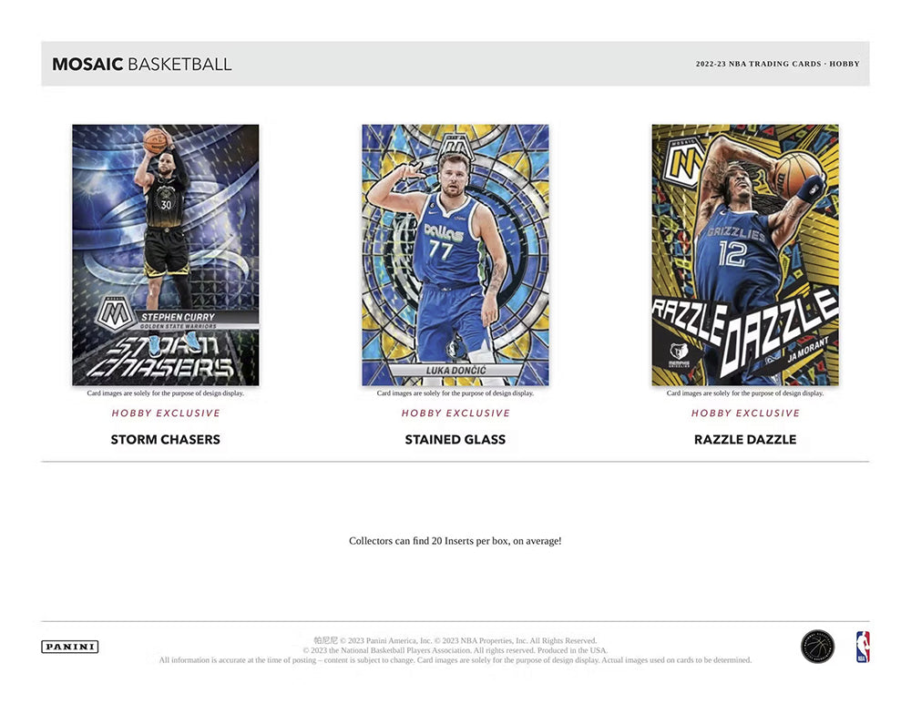 2022-23 Mosaic Basketball Hobby Box