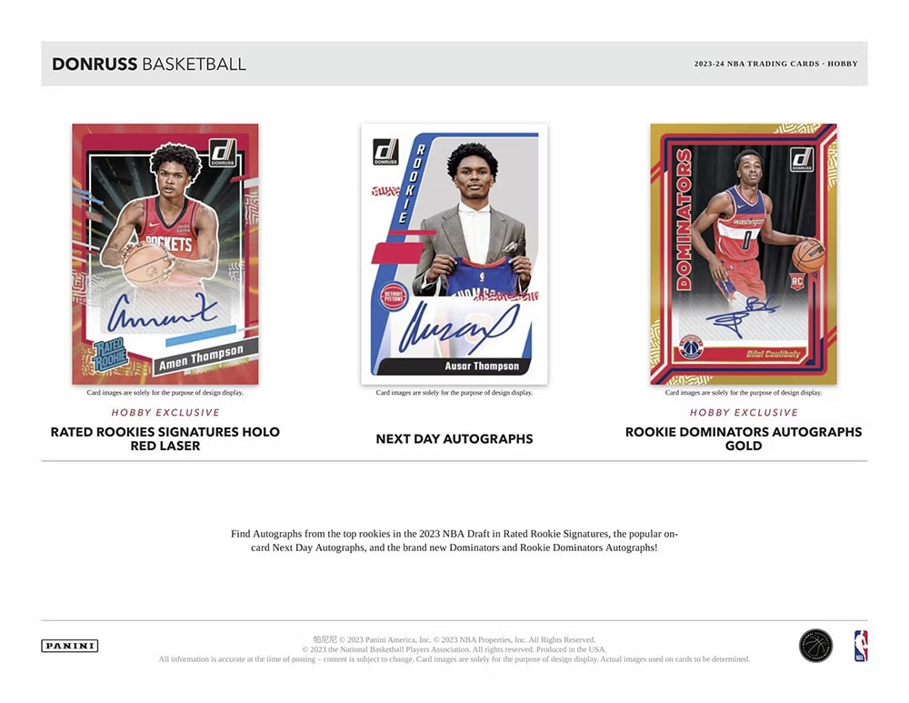 2023-24 Donruss Basketball Hobby Box