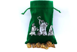 Hymgho Premium Dice - Christmas Themed Dice Bag - Christmas Goblins