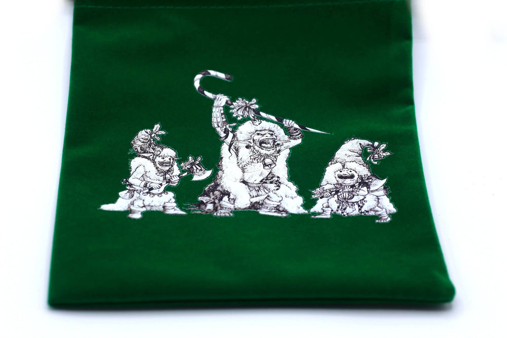 Hymgho Premium Dice - Christmas Themed Dice Bag - Christmas Goblins