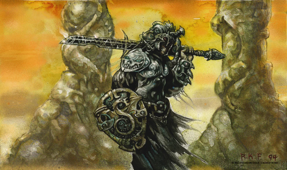 Richard Kane Ferguson Collection Playmat - MTG Dakkon Blackblade