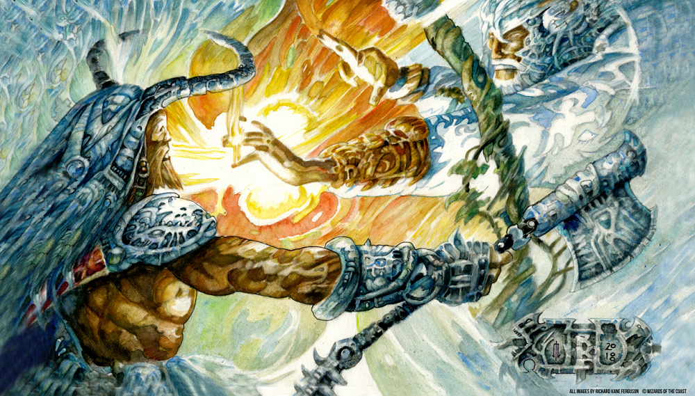 Richard Kane Ferguson Collection Playmat - MTG Arcane Denial