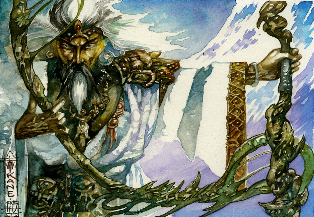 Richard Kane Ferguson Collection Playmat - MTG Elder Druid