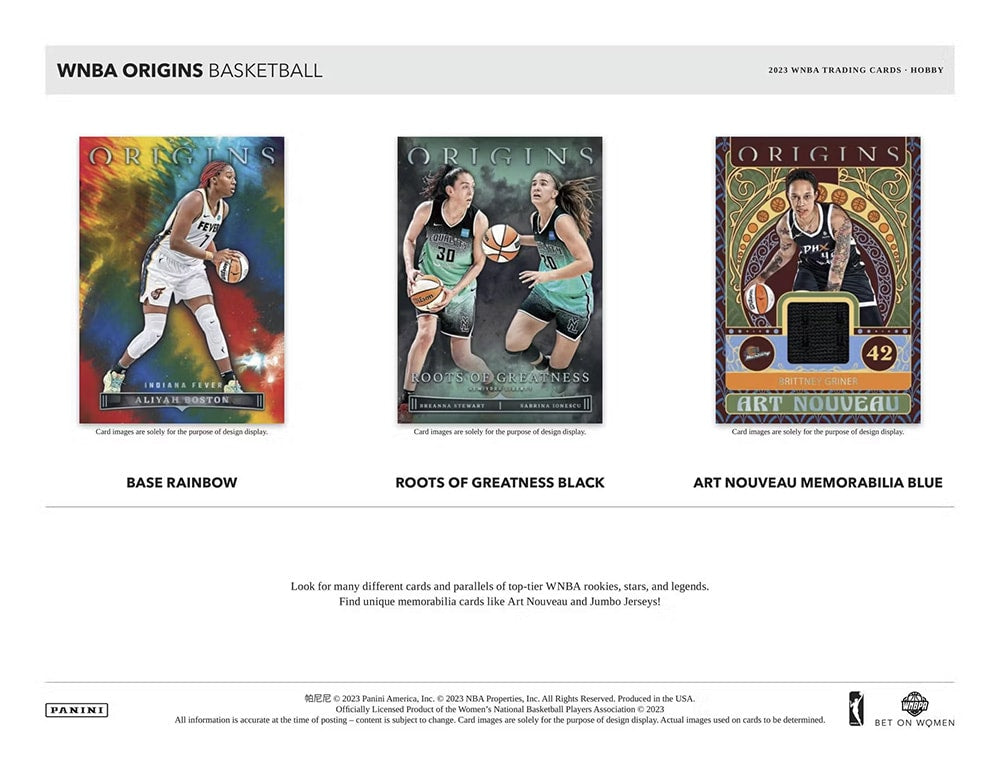 2023 Panini WNBA Origins Basketball Hobby Box