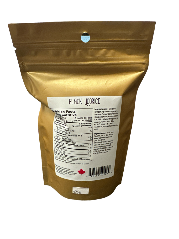 Kick Ass Caramels - Black Licorice