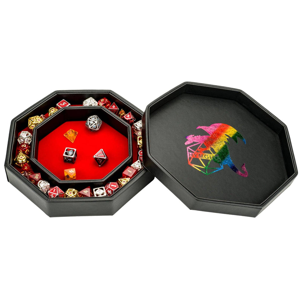 Hymgho Premium Dice - Hero's Hoard Dice Tray and Keeper - Ware Bears