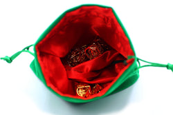 Hymgho Premium Dice - Christmas Themed Dice Bag - Christmas Goblins