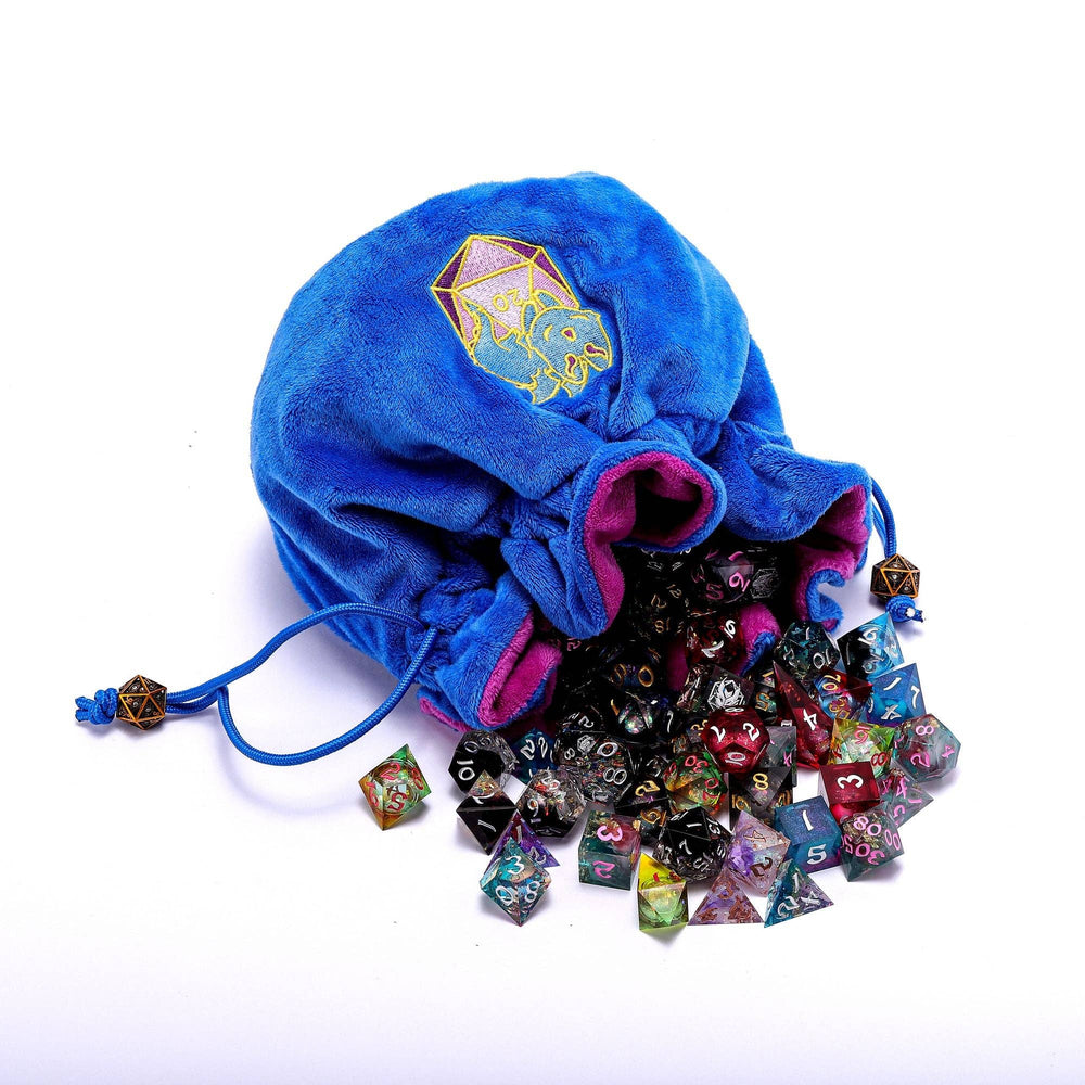 Hymgho Premium Dice - Whimsy Wyrm's Treasure Trove Dice Bag