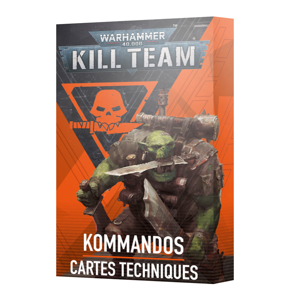 Warhammer 40K Kill Team: Datacards - Kommandos (PREORDER)