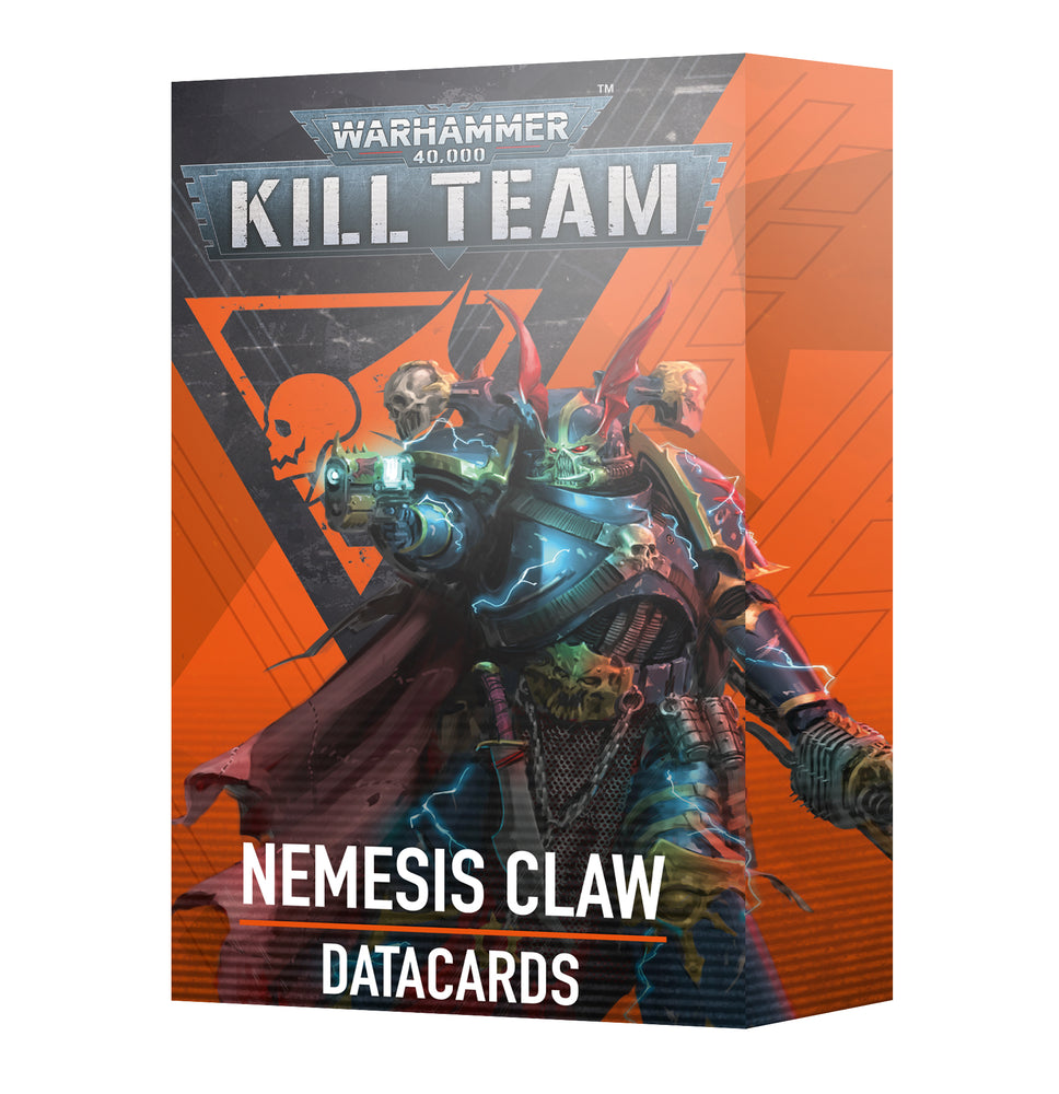 Warhammer 40K Kill Team: Datacards - Nemesis Claw (PREORDER)