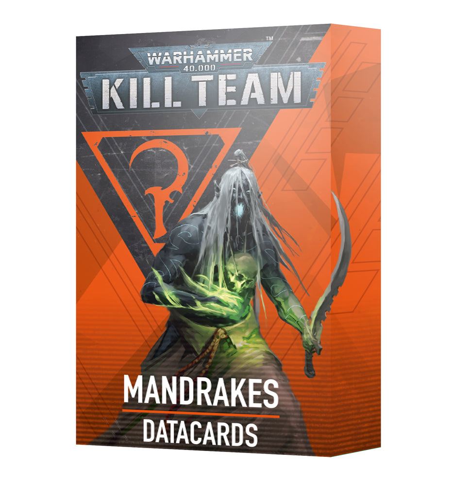 Warhammer 40K Kill Team: Datacards - Mandrakes (PREORDER)
