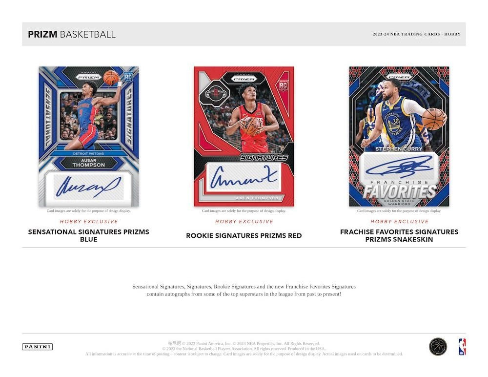 2023-24 Prizm Basketball Hobby Box