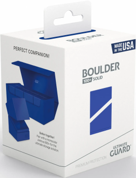 Ultimate Guard: Deck Boxes - Boulder 100+ - Various Solid Colours