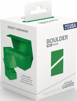 Ultimate Guard: Deck Boxes - Boulder 100+ - Various Solid Colours