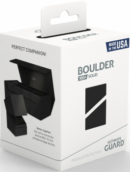 Ultimate Guard: Deck Boxes - Boulder 100+ - Various Solid Colours