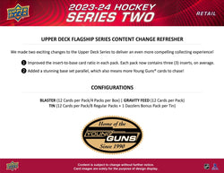 2023-24 Upper Deck Hockey Series 2 Blaster