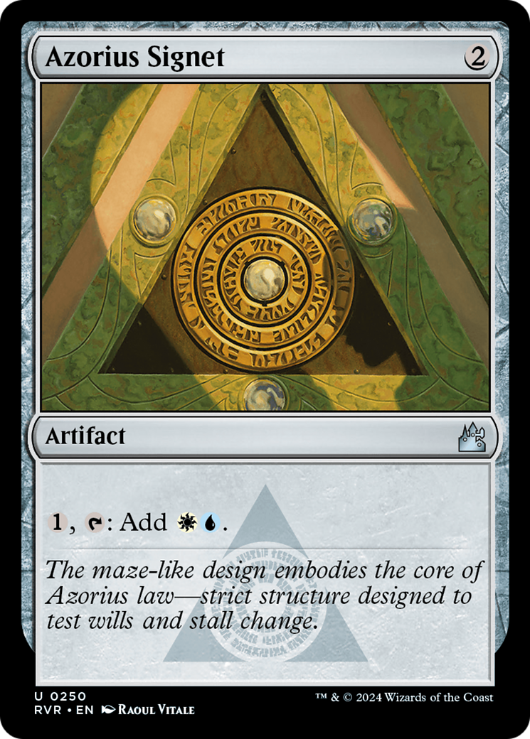 Azorius Signet [Ravnica Remastered]