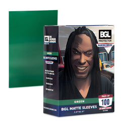 BGL Green Matte Sleeves (120/10/10)