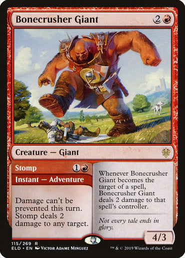 Bonecrusher Giant // Stomp [Throne of Eldraine]